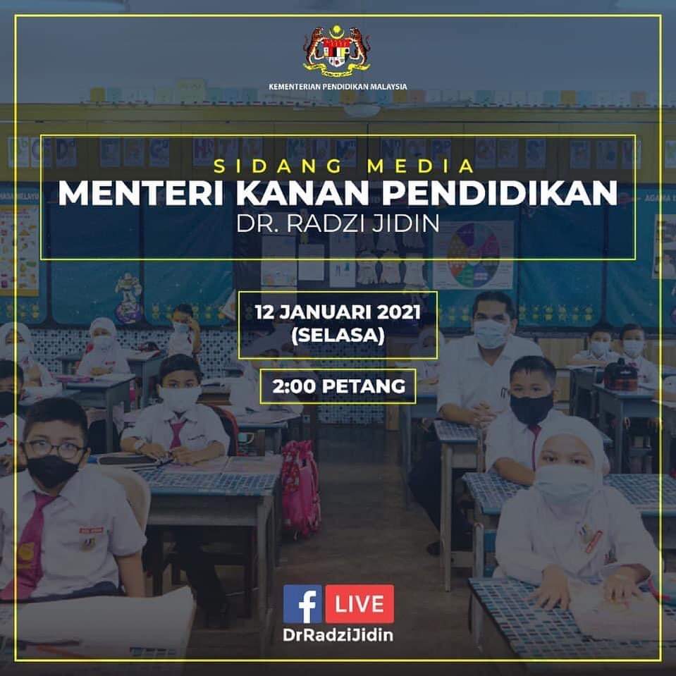 Pembukaan Semula Sekolah Tertakluk Kepada Takwim Institusi Di Kawasan ...