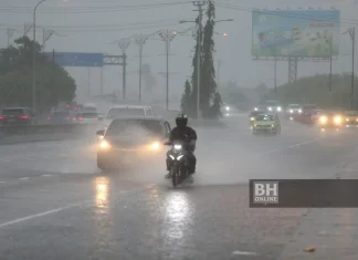METMalaysia Keluarkan Amaran Ribut Petir di Kedah, Perak dan Sarawak